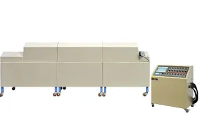 1000°C Seven Zones Conveyer Belt Furnace (W150x L2000 mm) w/ Temperature Control - KSL-1200X-BF6