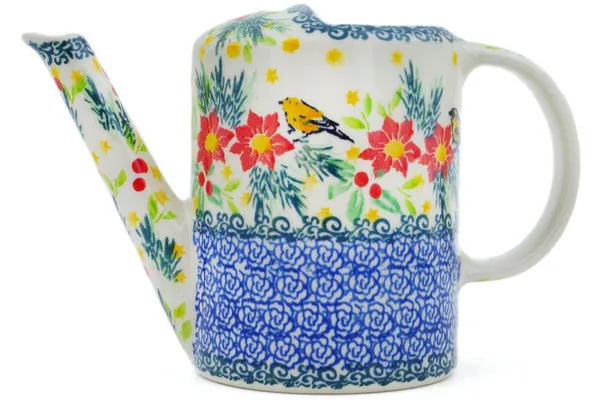 17 oz Watering Can - Festive Avian Delight