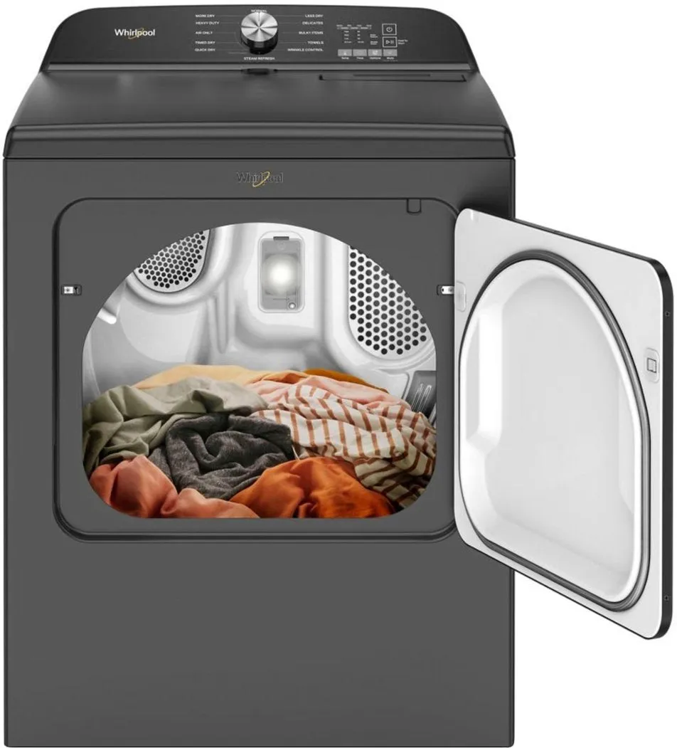 7.0 Cu. Ft. Whirlpool® Top Load Electric Dryer with Moisture Sensor