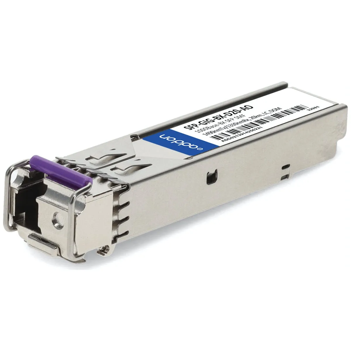 Addon Alcatel-Lucent Sfp-Gig-Bx-D20 Compatible Taa Compliant 1000Base-Bx Sfp Tra