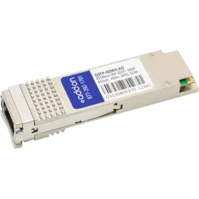 AddOn Amer Networks QSFP-40SR4 Compatible TAA Compliant 40GBase-SR4 QSFP  Transceiver (MMF, 850nm, 400m, MPO, DOM) QSFP-40SR4-AO