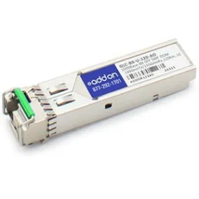 Addon Cisco Glc-Bx-U-120 Compatible Taa Compliant 1000Base-Bx Sfp Transceiver (Smf, 1490Nmtx/1550Nmrx, 120Km, Lc, Dom)