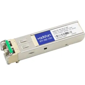 AddOn Cisco ONS ONS-SC-4G-53.3 Compatible TAA Compliant 4GBase-DWDM 100GHz SFP Transceiver (SMF, 1553.33nm, 80km, LC, DOM) ONS-SC-4G-53.3-AO