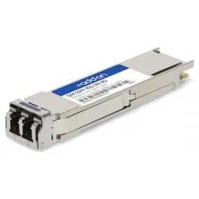 AddOn Juniper Networks QFX-QSFP-40G-LR4 Compatible TAA Compliant 40GBase-LR4 QSFP  Transceiver (SMF, 1270nm to 1330nm, 10km, LC, DOM) QFX-QSFP-40G-LR4-AO