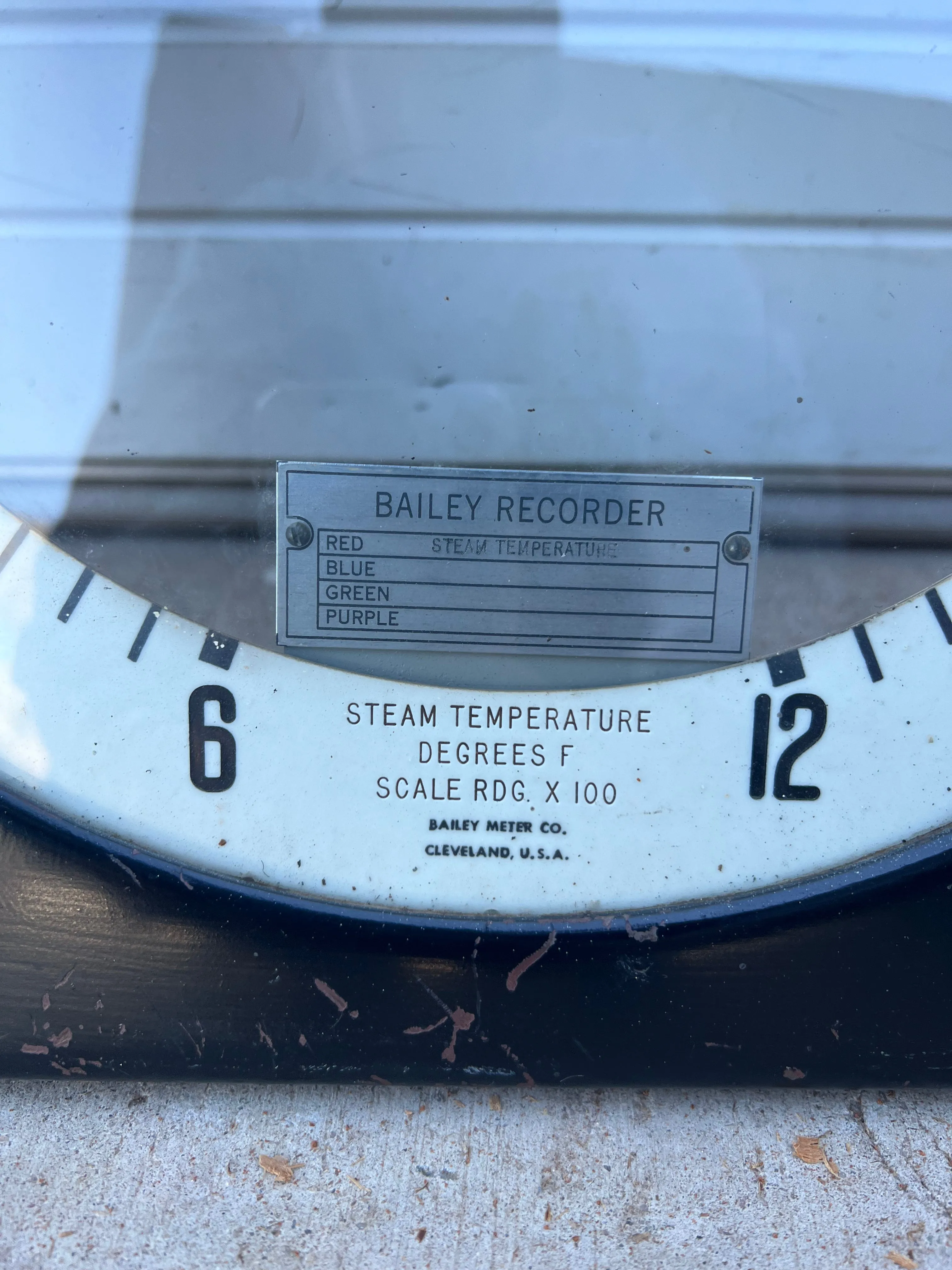 Bailey Meters Co. Temperature Recorder
