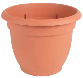 Bloem 20-56116 Planter, 16 in Dia, 13-3/4 in H, 17-3/4 in W, Round, Plastic, Terra Cotta :EA: QUANTITY: 1