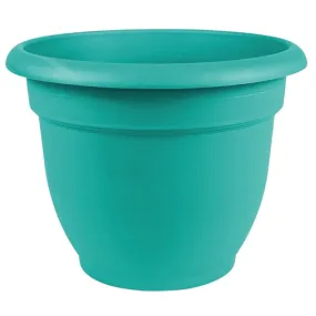 Bloem Ariana AP1027 Self-Watering Planter, 10 in Dia, 11 in W, Round, Plastic, Calypso