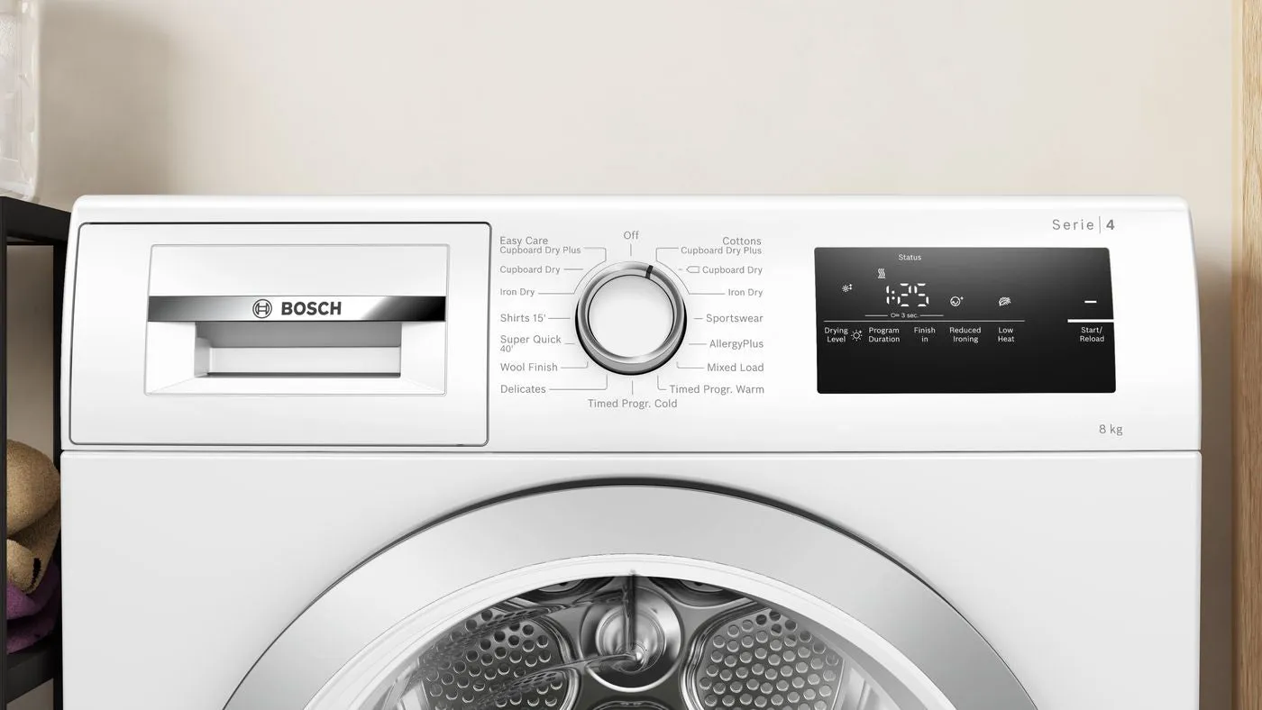 Bosch Series 4 8kg Condenser Dryer | WTN83203GB