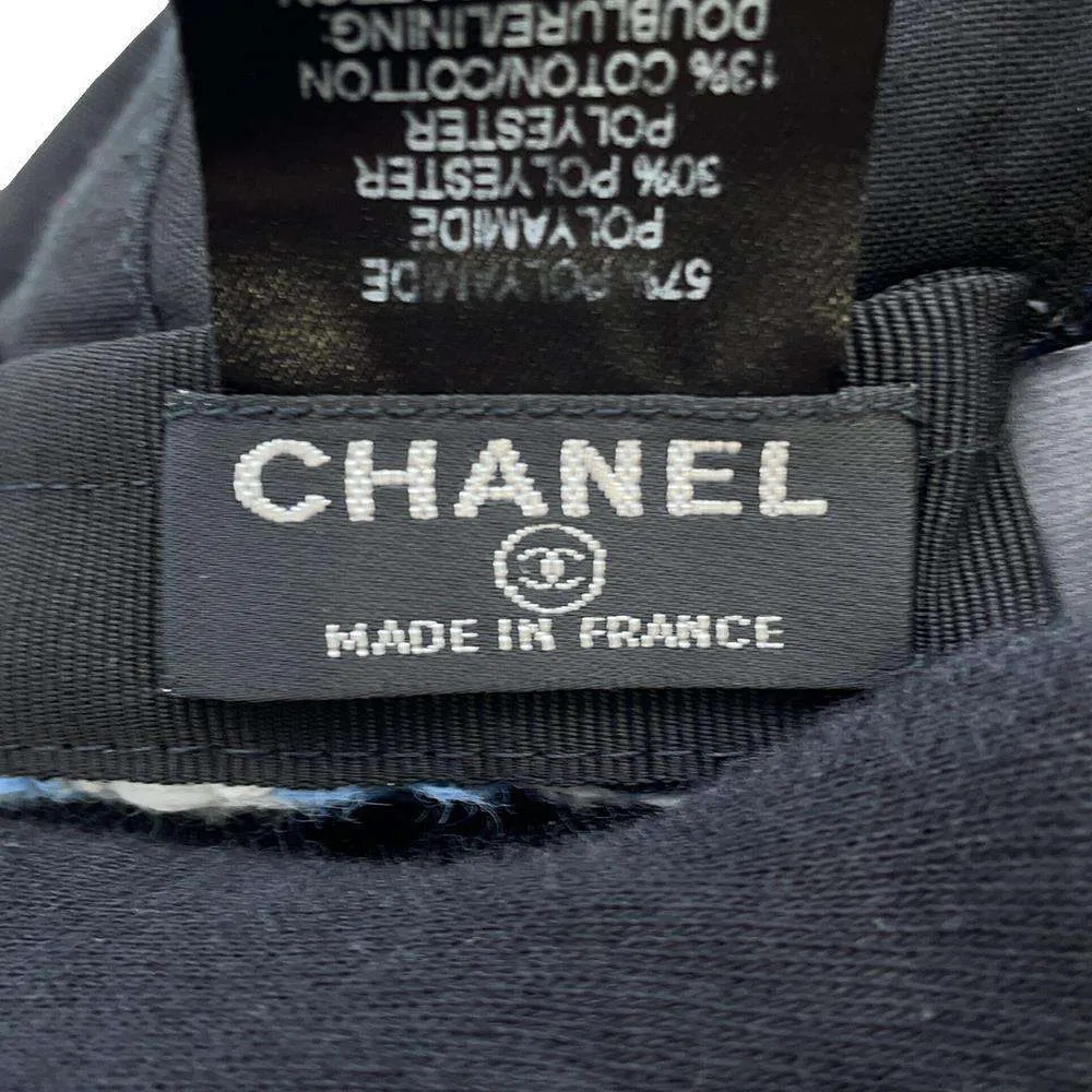 CHANEL Airline Baseball Cap Multicolor Cotton