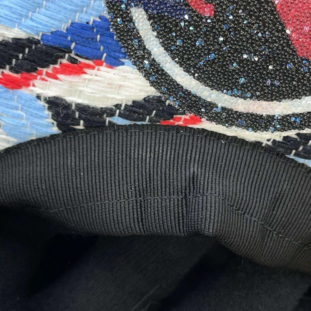 CHANEL Airline Baseball Cap Multicolor Cotton