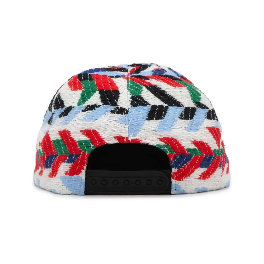CHANEL Airline Baseball Cap Multicolor Cotton