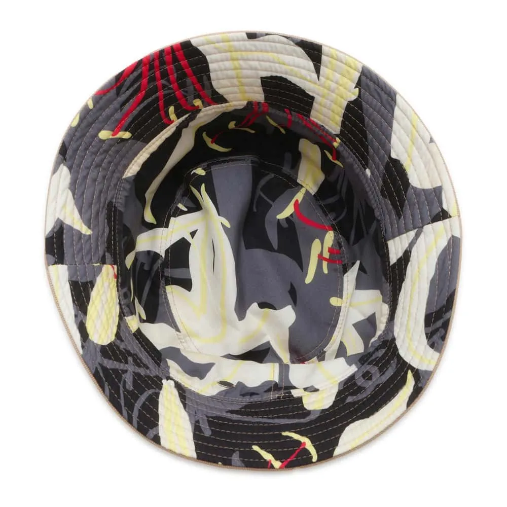 CHANEL CC Logo reversible bucket hat Multicolor/Beige AA9255 Cotton
