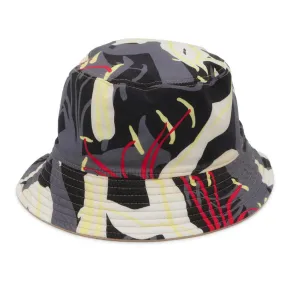 CHANEL CC Logo reversible bucket hat Multicolor/Beige AA9255 Cotton