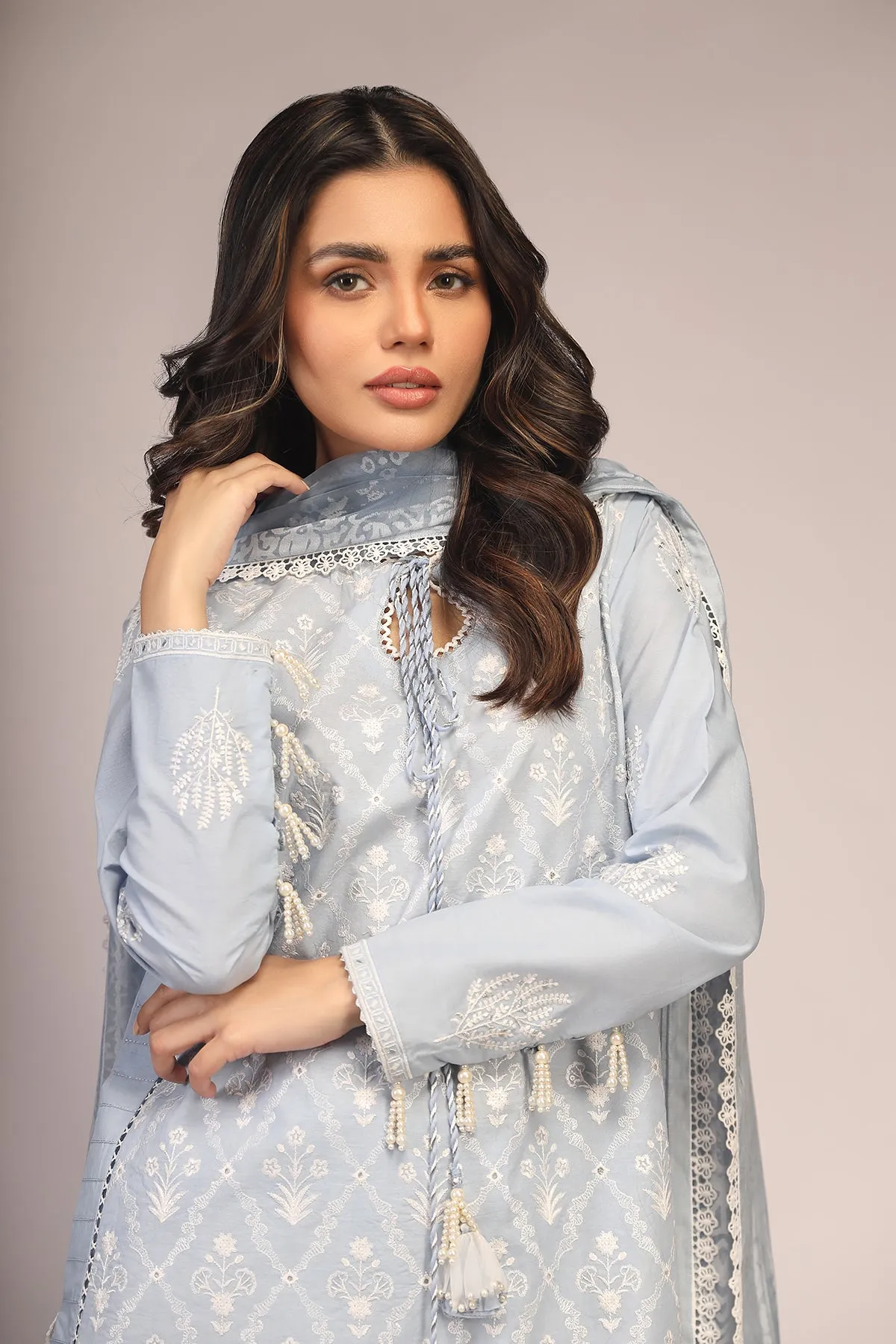 Chikankari 3 Piece