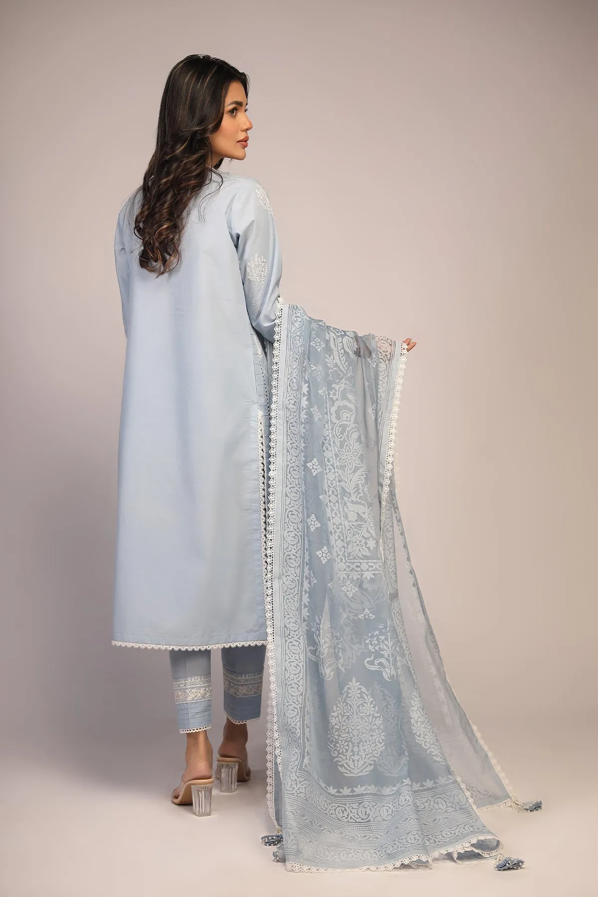 Chikankari 3 Piece