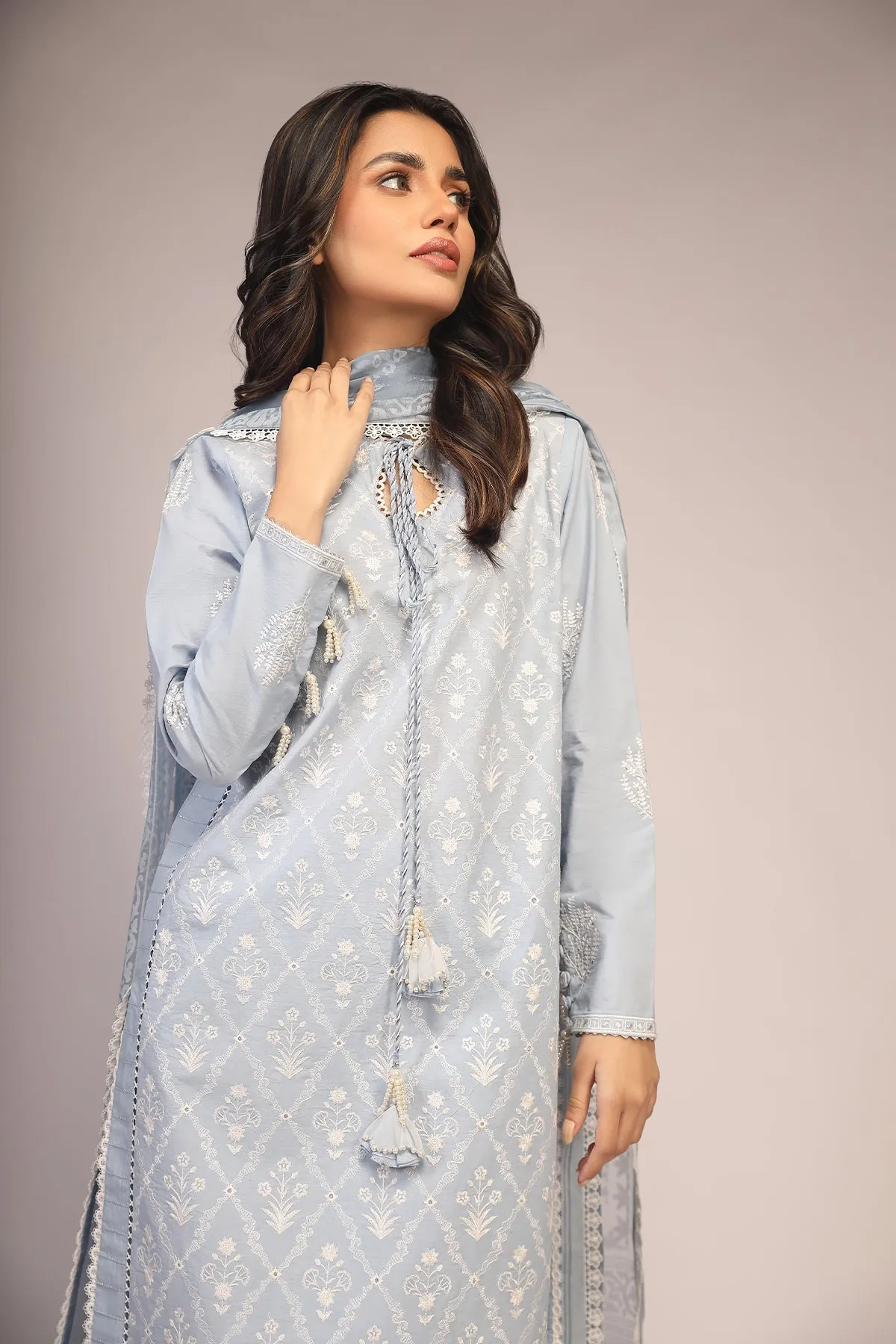 Chikankari 3 Piece
