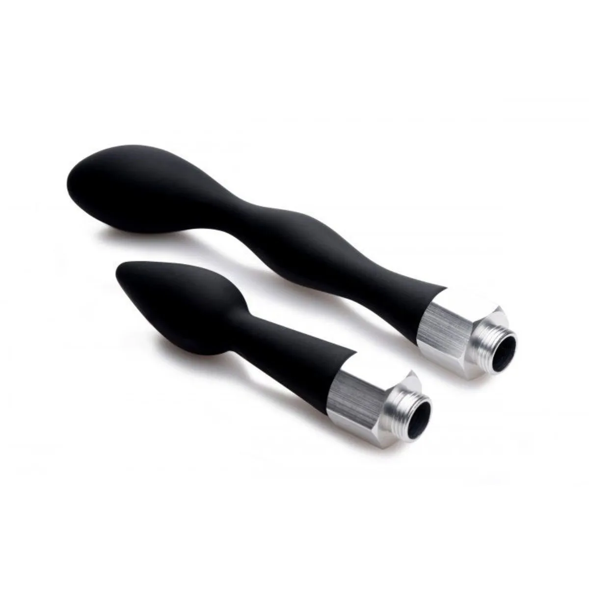 Cleanstream Silicone Enema Attachment Set Black