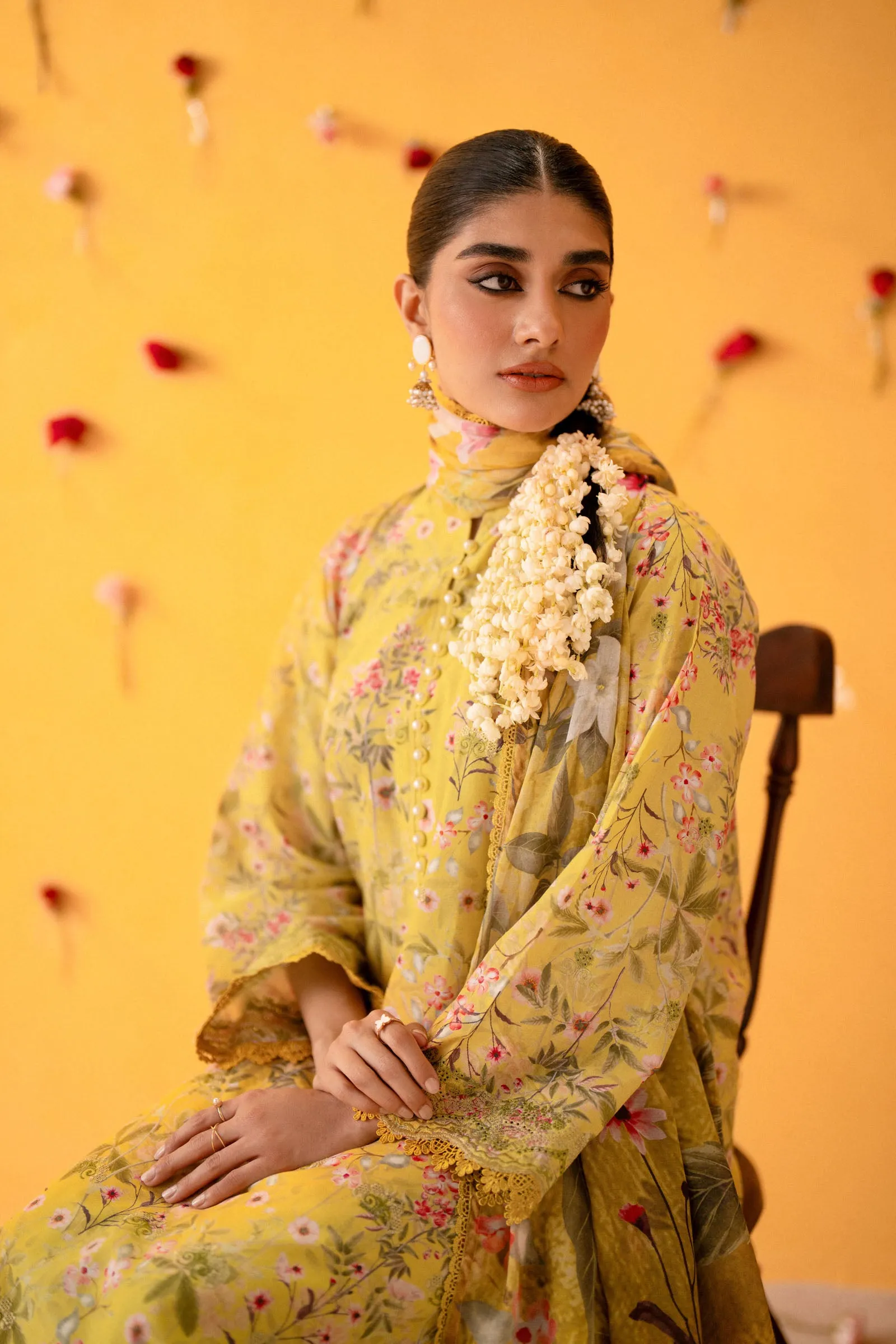 Cotton Lawn Digital Print Chikankari