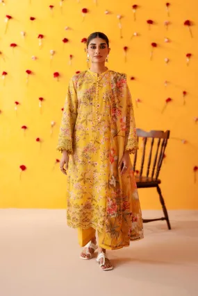 Cotton Lawn Digital Print Chikankari