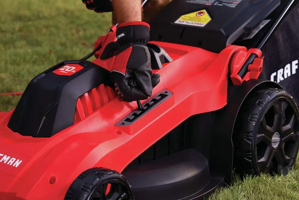 CRAFTSMAN Electric Lawn Mower, 20-Inch, Corded, 13-Ah.