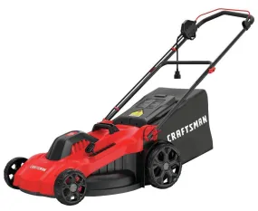 CRAFTSMAN Electric Lawn Mower, 20-Inch, Corded, 13-Ah.