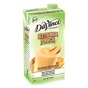 DaVinci Extreme Peach Fruit Smoothie Mix (64oz) - Formerly Jet