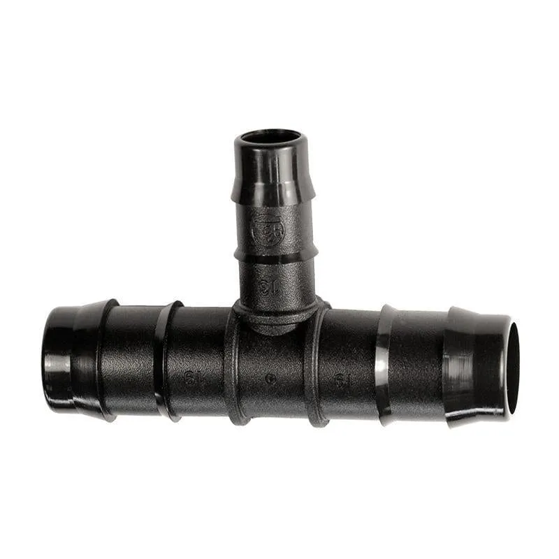 DB Reducing Tee 19mm Line x 13mm Branch