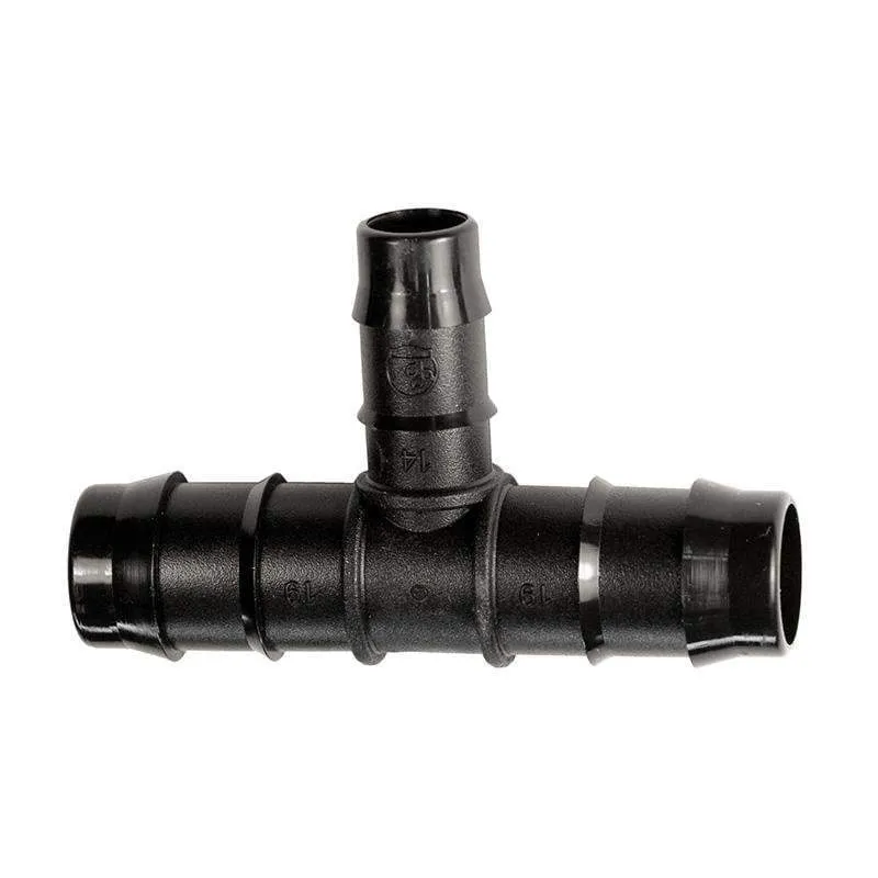 DB Reducing Tee 19mm Line x 14mm Branch