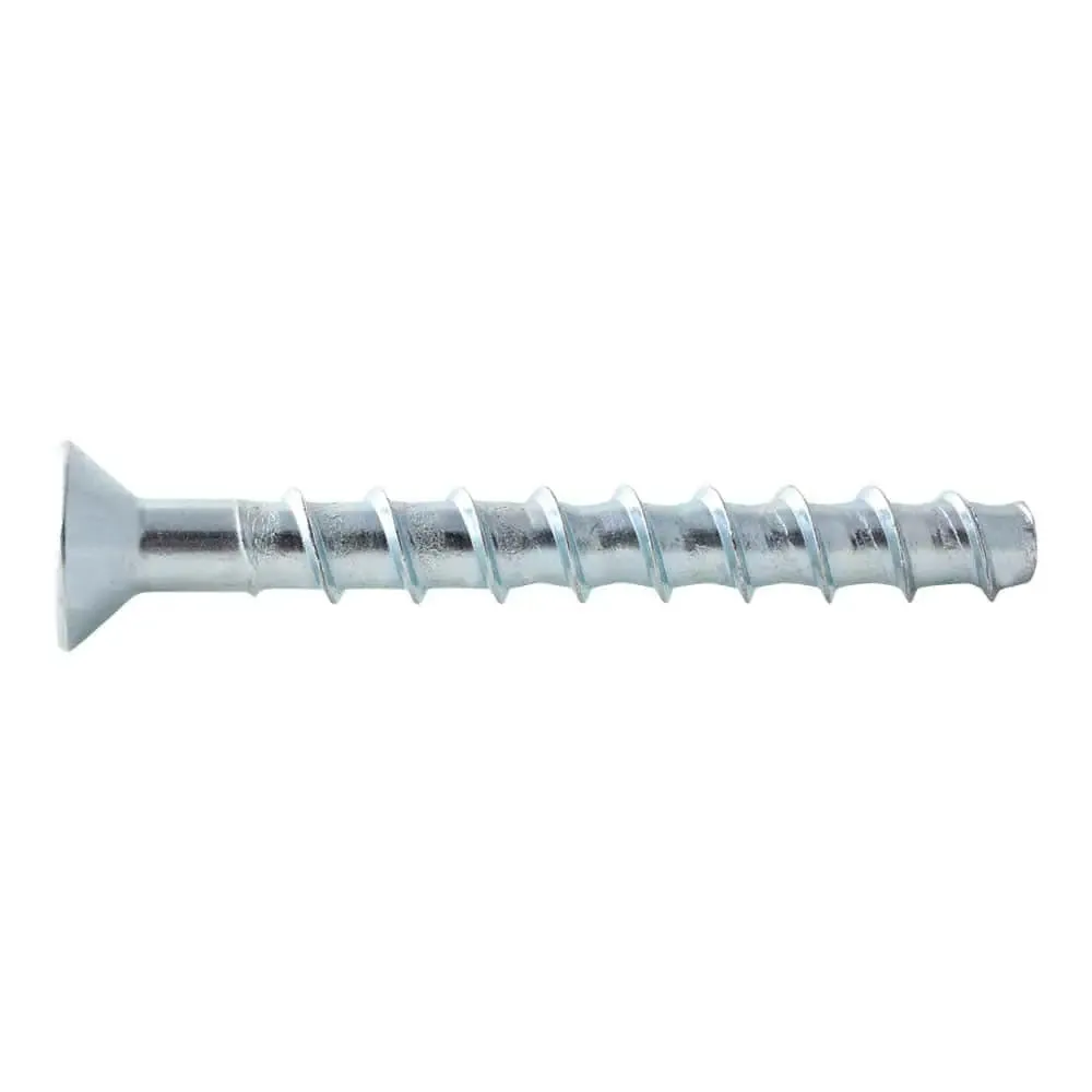 DeWalt SCREW-BOLT  3/8" x 2-1/2" Flat Head Screw Anchor - 50 Qty