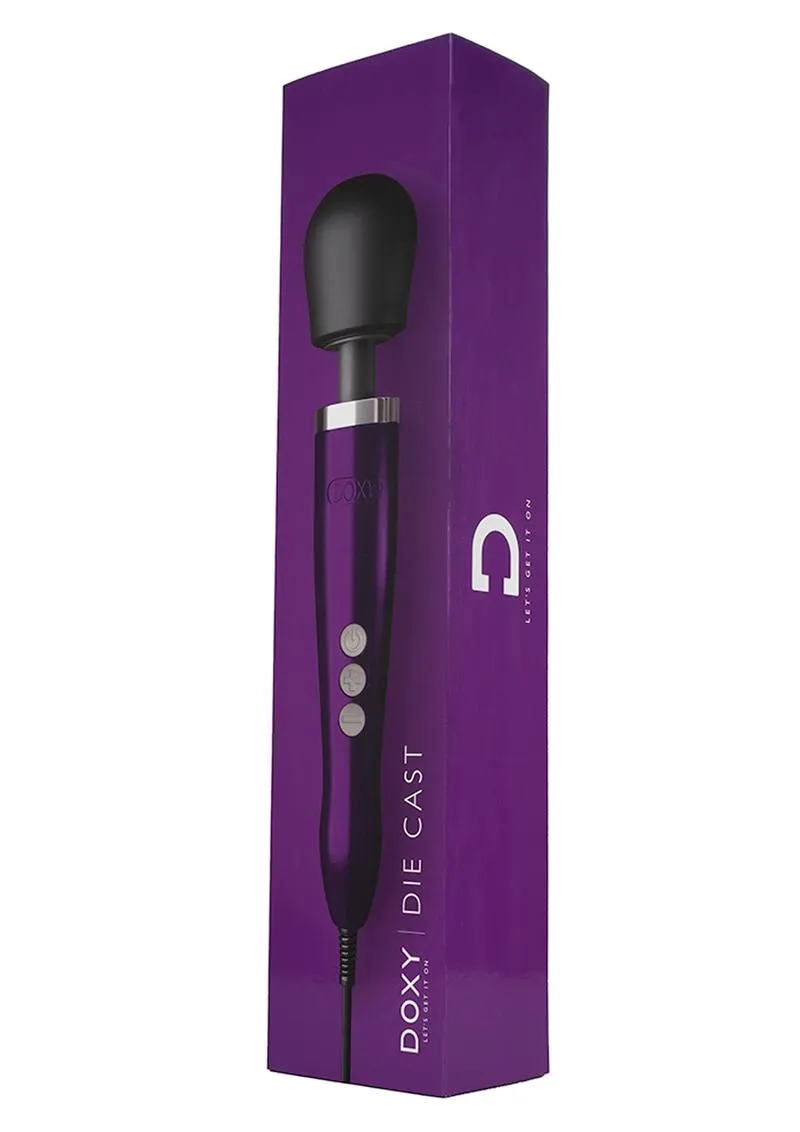Doxy Die Cast Wand Metal Plug-In Vibrating Body Massager