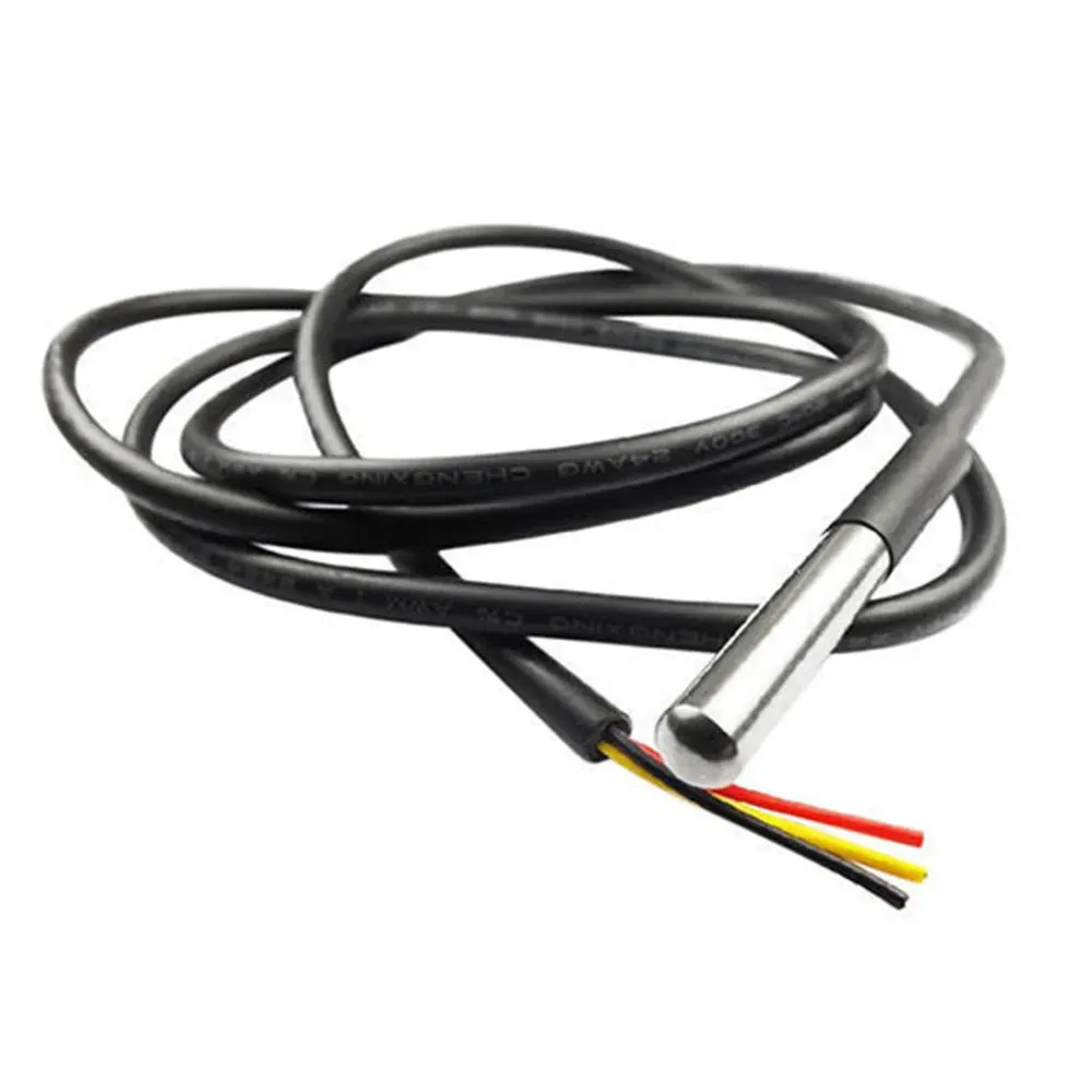 DS18B20 Waterproof Digital Temperature Sensor Thermal Probe Sensor (1m)