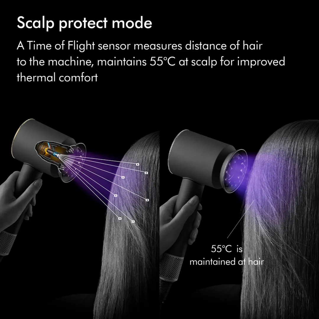 Dyson Supersonic Nural HD16 (Strawberry Bronze & Blush Pink) Five Intelligent Attachments with Presentation Case Hair Dryer