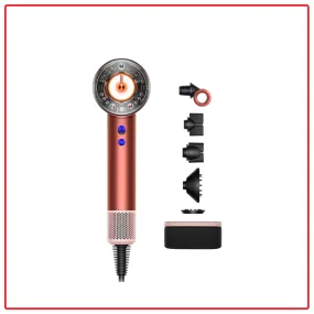 Dyson Supersonic Nural HD16 (Strawberry Bronze & Blush Pink) Five Intelligent Attachments with Presentation Case Hair Dryer