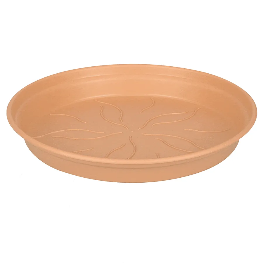 Elho Green Basics Mild Terracotta 41Cm Round Saucer