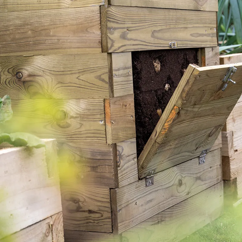 Forest Garden Wooden Potato Planter