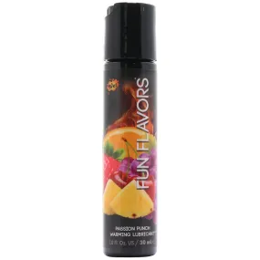 Fun Flavors Warming Lube 1oz/30ml in Passion Punch