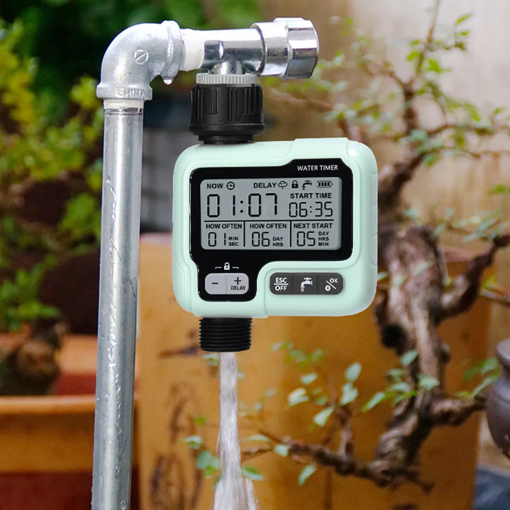 Garden Watering Irrigation Controller-Battery Operated