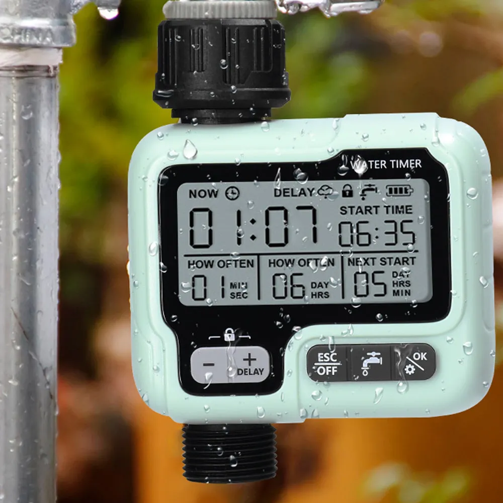 Garden Watering Irrigation Controller-Battery Operated