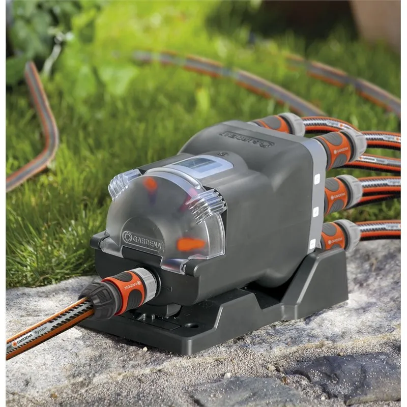 GARDENA Automatic Water Distributor -  Set up With up to 6 Watering Programs