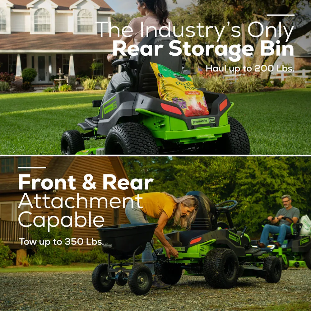 Greenworks 60v Battery Pro 42” Ride-On Mower