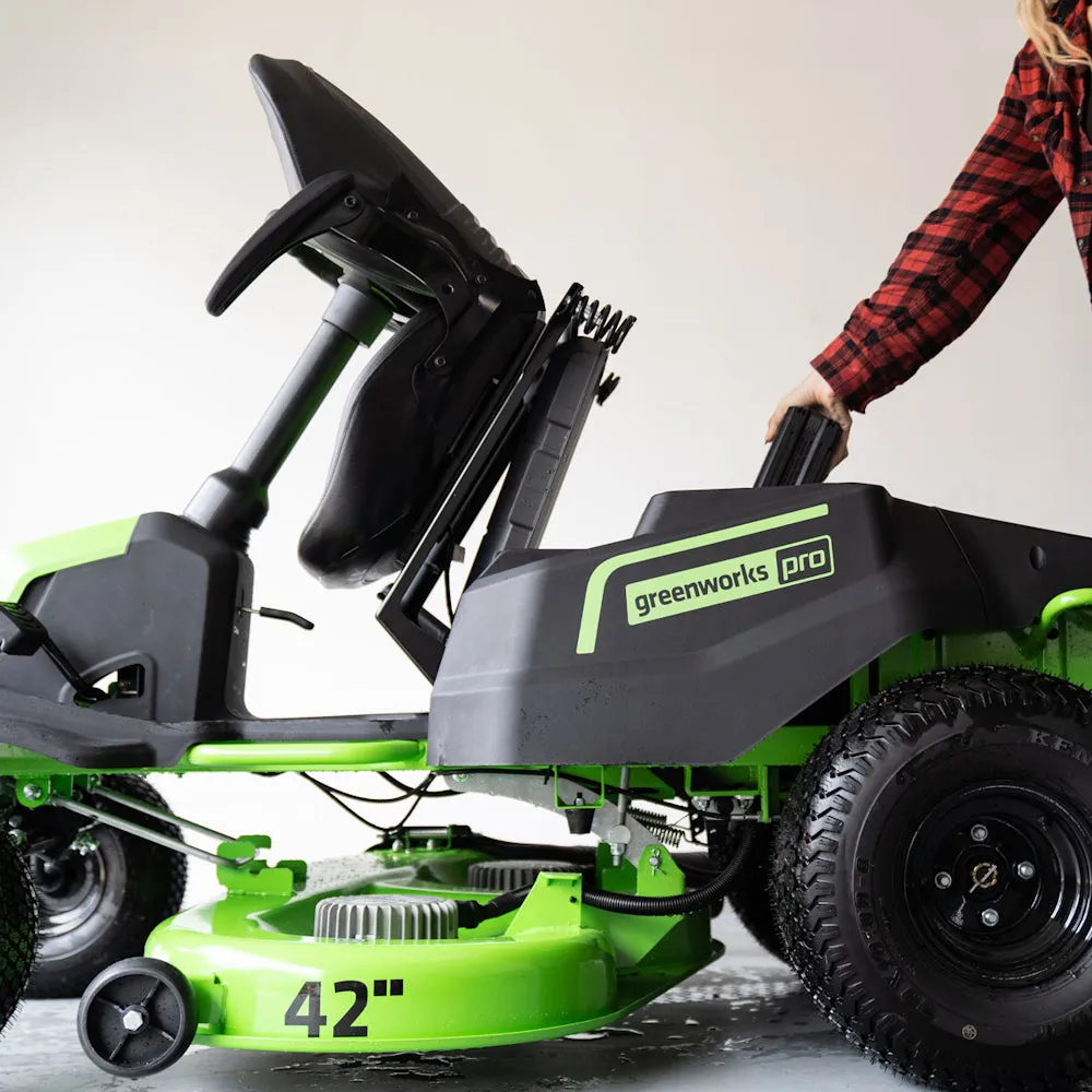 Greenworks 60v Battery Pro 42” Ride-On Mower