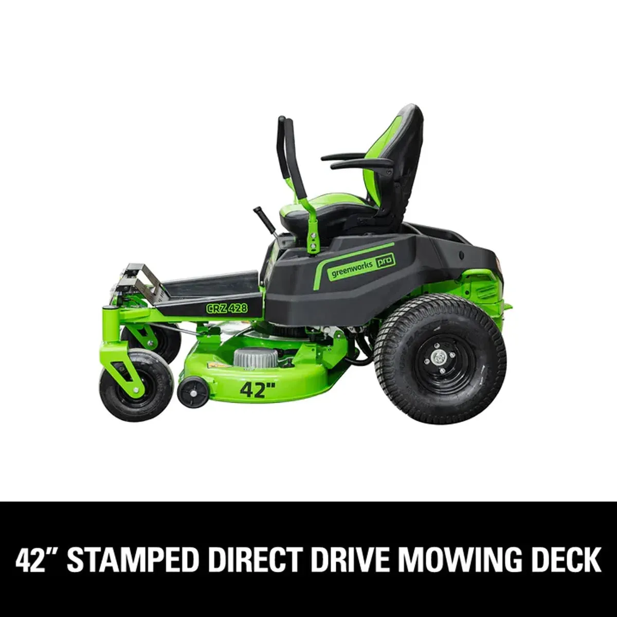 Greenworks 82V 42" CrossoverZ Ride-On Zero Turn Mower
