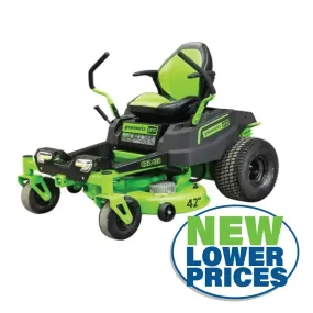Greenworks 82V 42" CrossoverZ Ride-On Zero Turn Mower