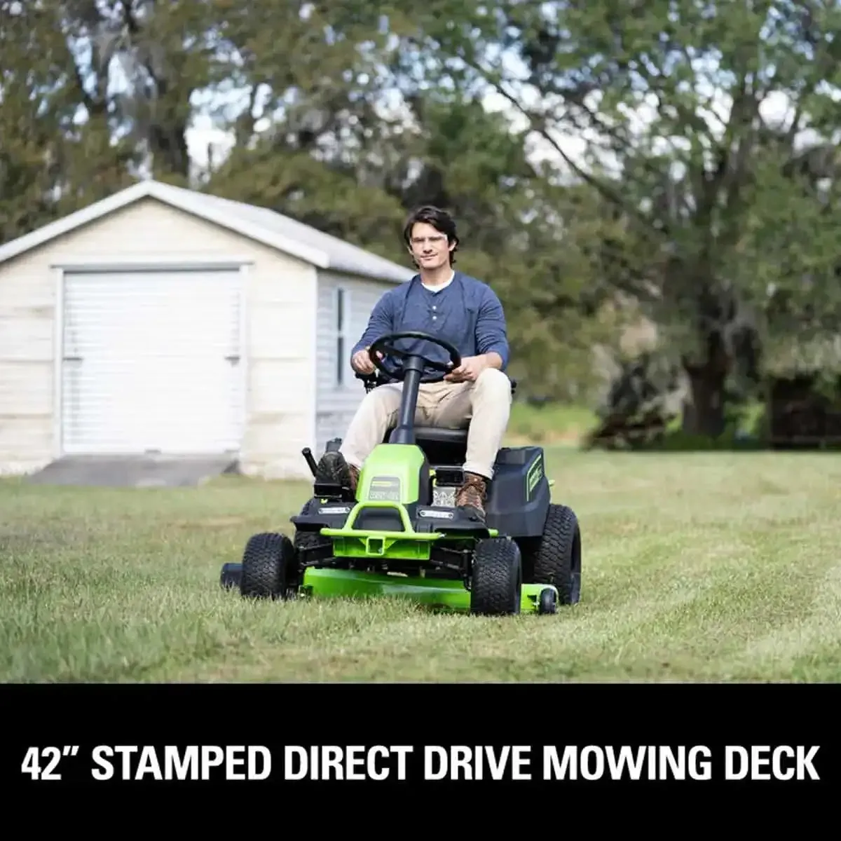Greenworks 82V 42" Residential Lawn Vehicle