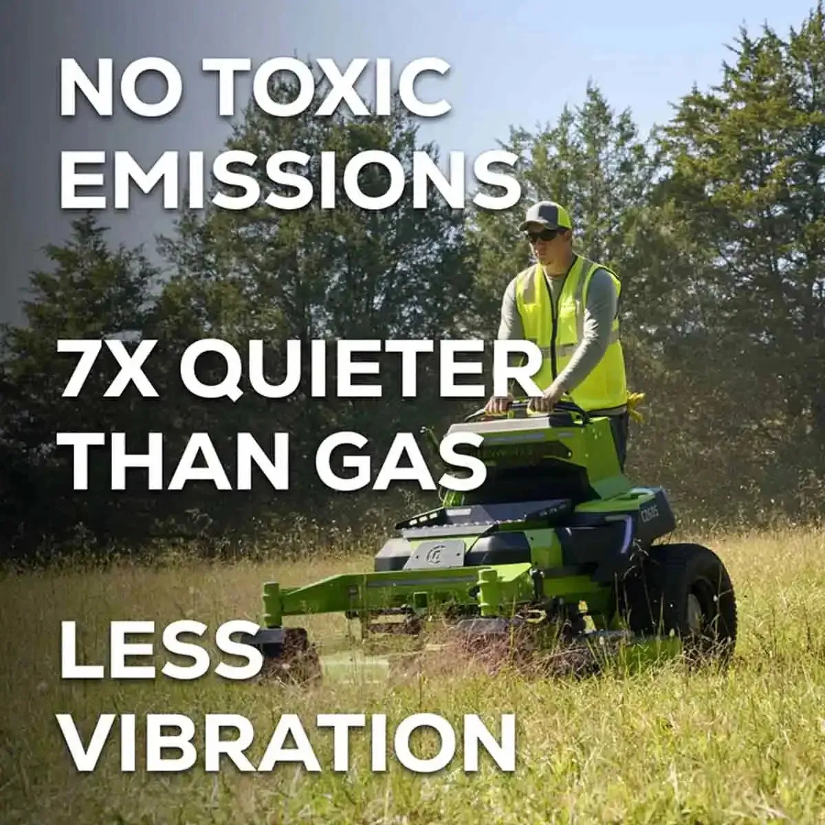 Greenworks OptimusZ 52" 24kWh Stand-On Zero Turn Mower