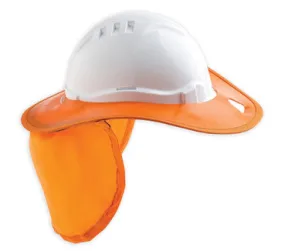 Hard Hat Plastic Brim