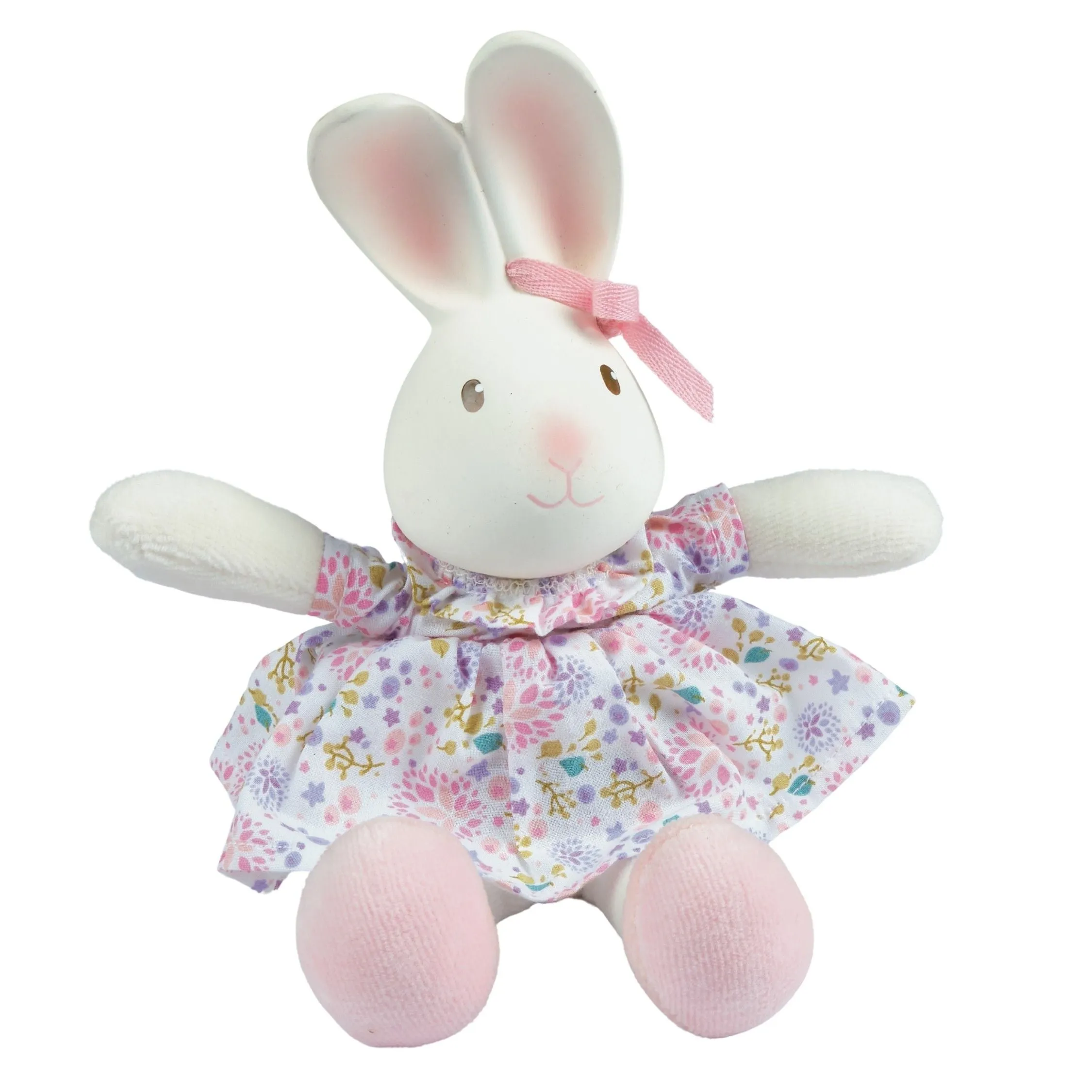 Havah  the  Bunny Mini Organic Rubber Head  Plush  Toy