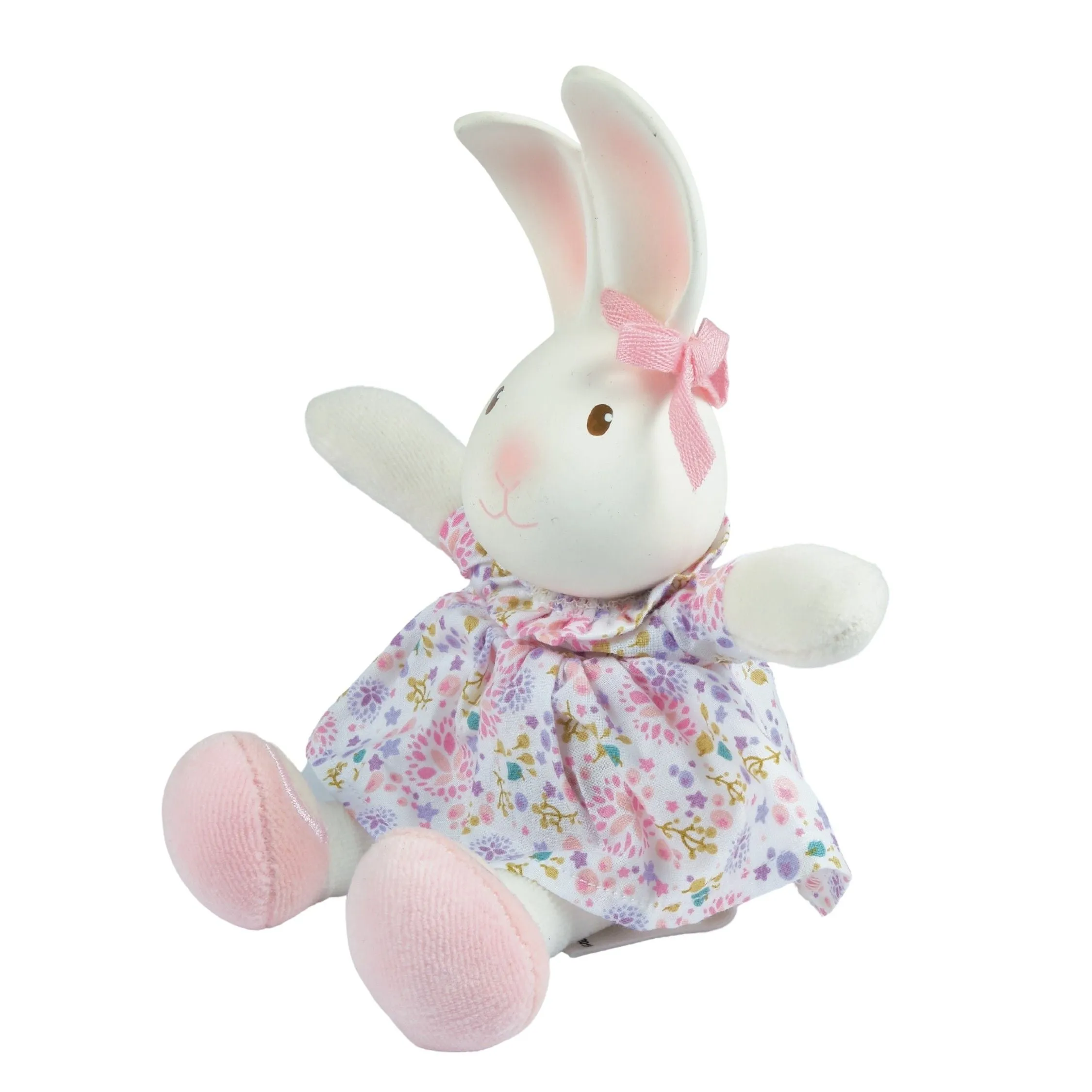 Havah  the  Bunny Mini Organic Rubber Head  Plush  Toy