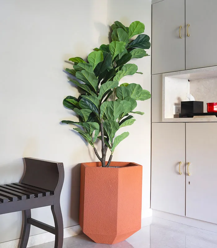 Hexa Rust 22 Planter