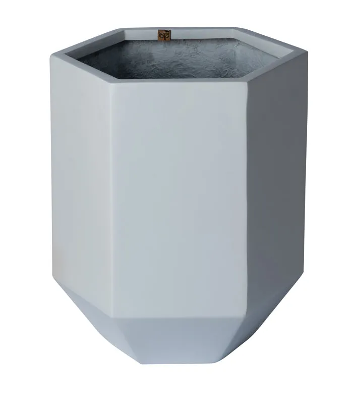 Hexa White 18 Planter